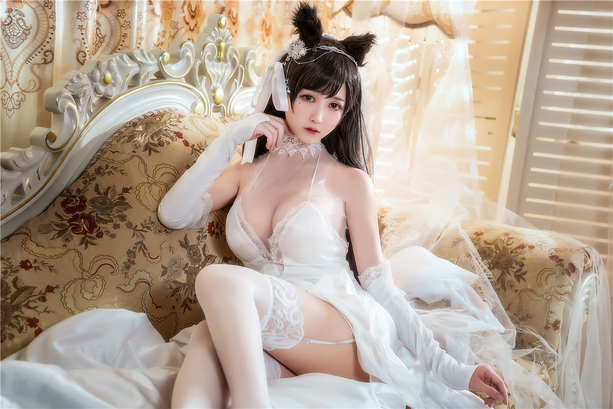 鳗鱼菲儿 碧蓝航线 爱宕女郎COS主题[23P/433M]
